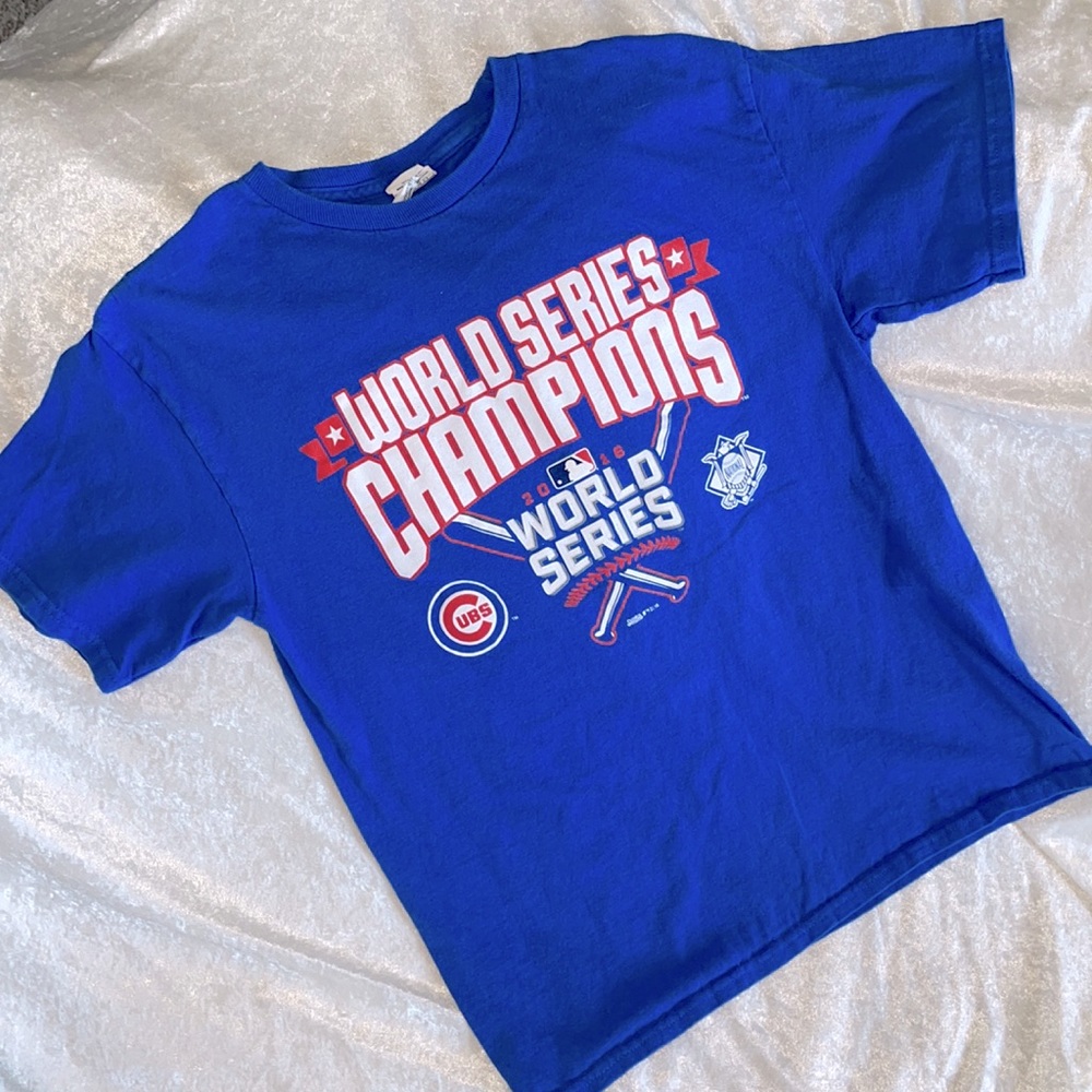 Chicago Cubs 2016 World Championship tee